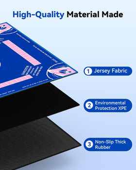 Kuiemtiv Mahjong Mat includes dice for immediate ready-to-play setup.