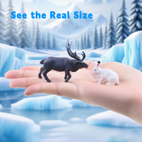 kukifun caribou figurine adds life to Arctic dioramas