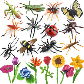Kukifun Ladybug insect toy captures vivid detail for learning and party decorations.