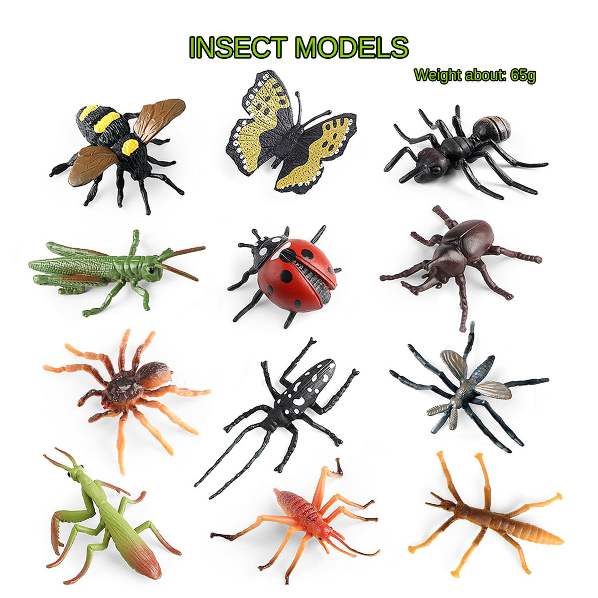 Kukifun Spider toy offers realistic textures for storytelling and classroom displays.