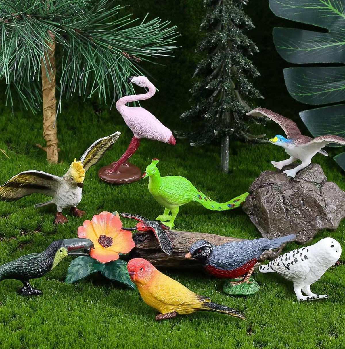 Kukifun owl figure – vivid sculpture for storytelling and classroom crafts