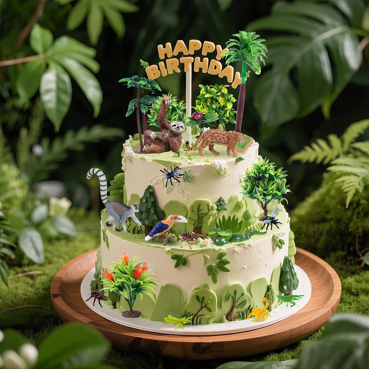 Kukifun rainforest insects figures for biodiversity lessons and display