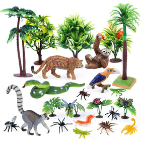 Kukifun rainforest snake figure for classroom storytelling and interactive learning