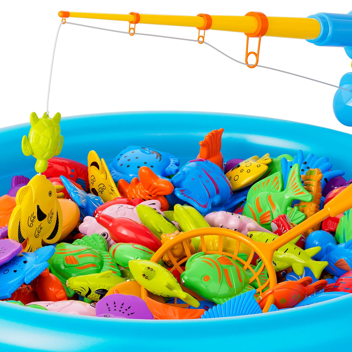 KukuFun sea animals figures add variety for imaginative play.