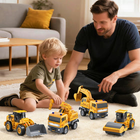 KukuFun small-hands-friendly truck design makes pushing easy for toddlers.