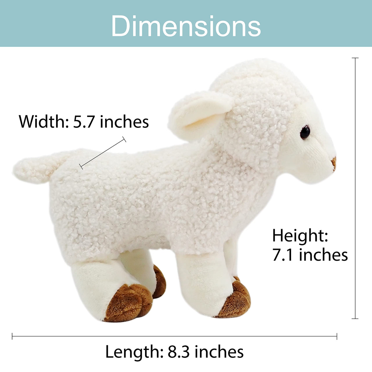 Kulumi My Little Lamb rechargeable battery for long play sessions.