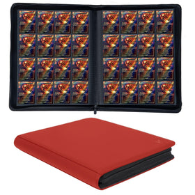 KUOOKING 1000+ pockets binder front cover shows organized space and portability