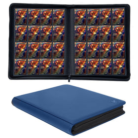 KUOOKING 1024-card binder with blue cover ready for MTG and sports cards