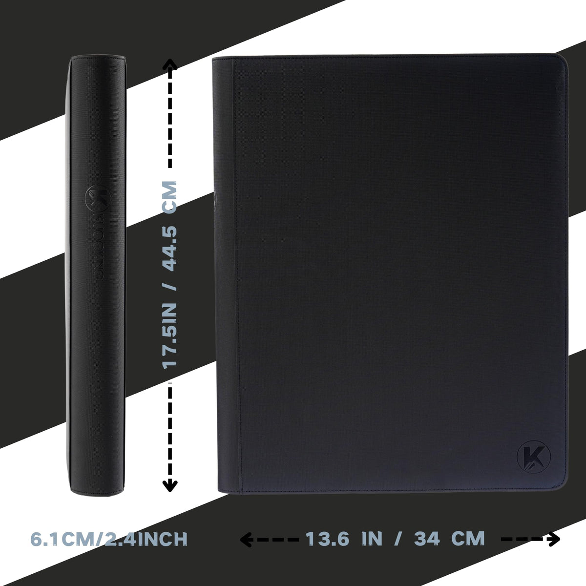 Travel-ready KUOOKING 1408+ binder designed for events and trips