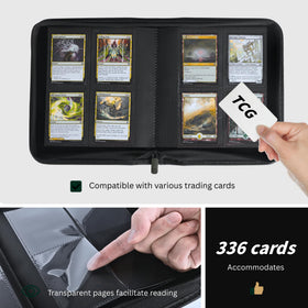 KUOOKING 336 Card Binder compact size ideal for tournaments