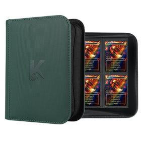 KUOOKING 336 Card Binder front view showing rugged protection for travel