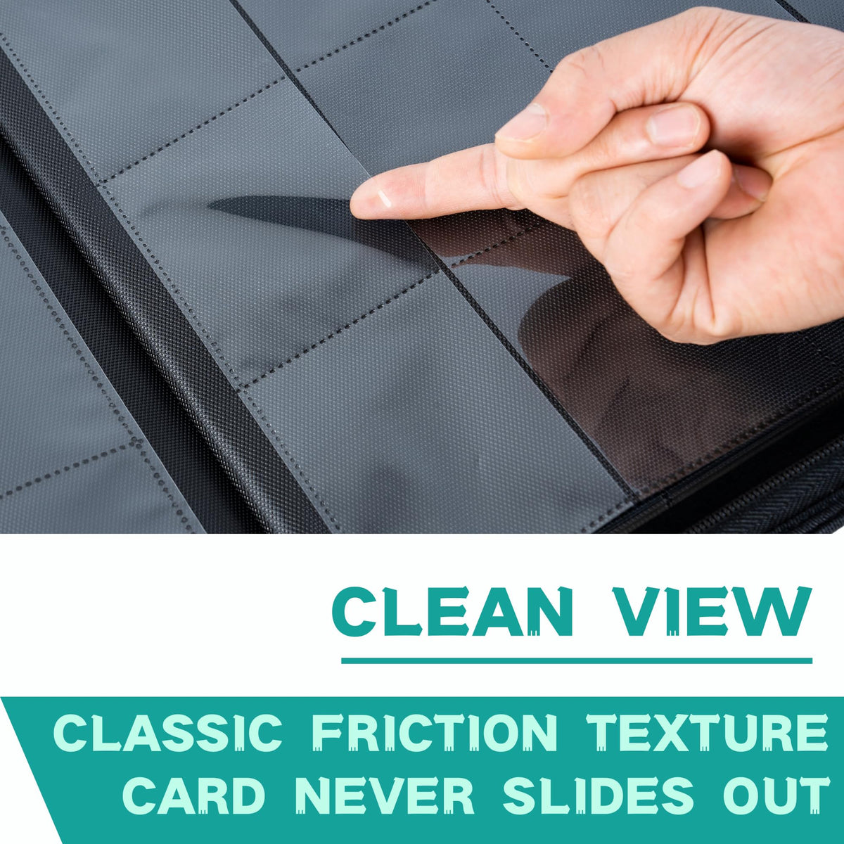 KUOOKING durable PU hard cover resists daily wear in use.