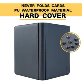 KUOOKING binder compatible with MTG and sports cards for versatile collections.