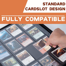 KUOOKING orange binder exterior highlights visibility on shelves