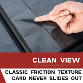 KUOOKING standard size sleeves compatible for easy presentation