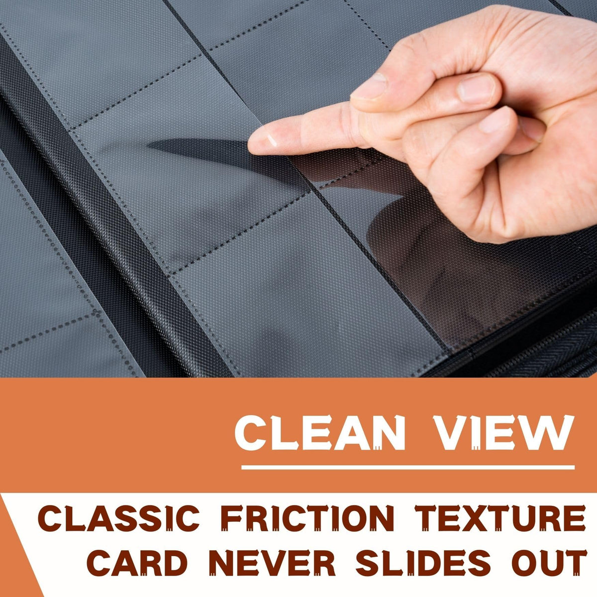 KUOOKING standard-size sleeves compatible design fits typical collectors