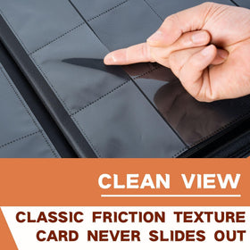 KUOOKING standard-size sleeves compatible design fits typical collectors