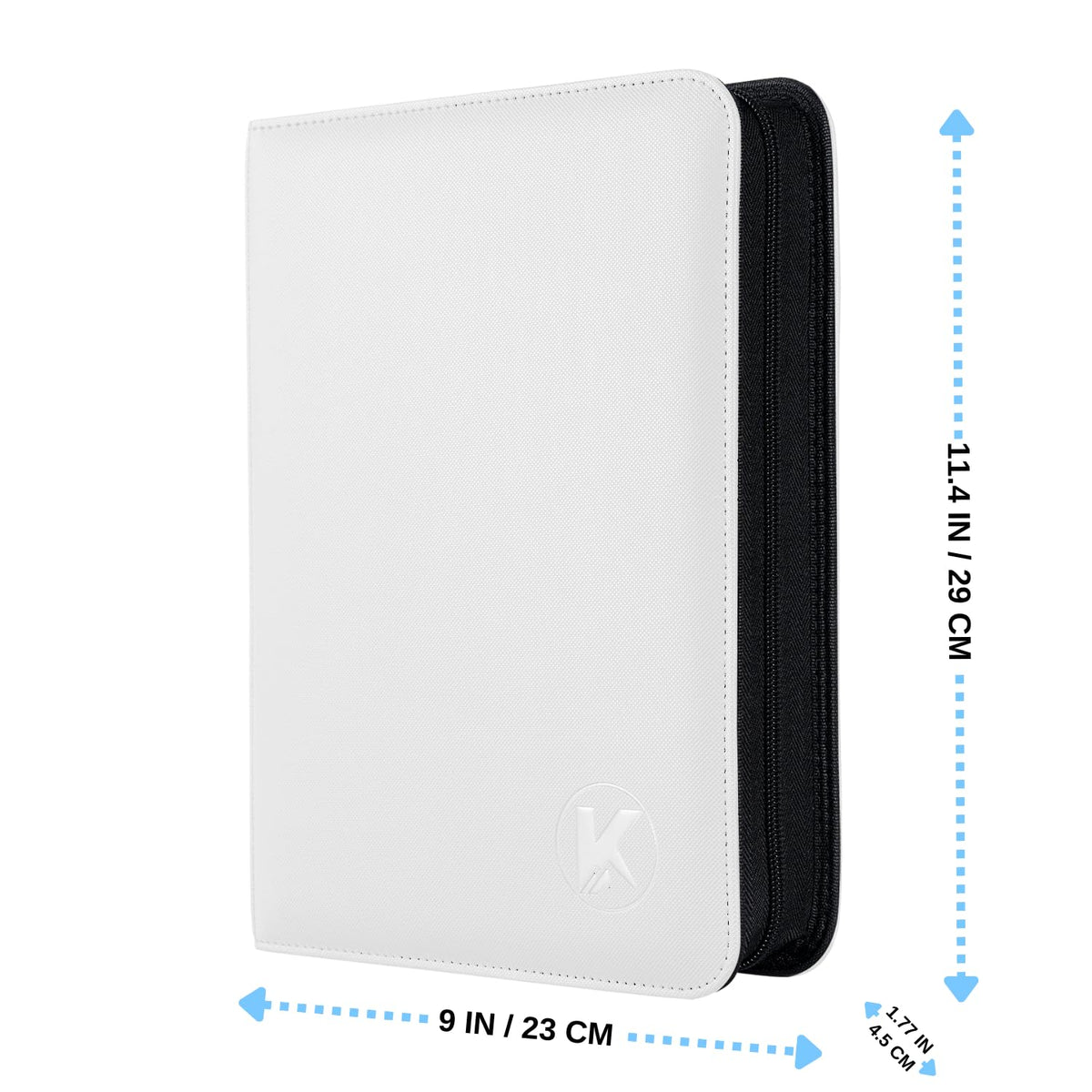 KUOOKING Top Loader Binder dust-isolating design keeps cards clean during storage.