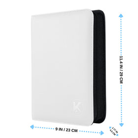KUOOKING Top Loader Binder dust-isolating design keeps cards clean during storage.