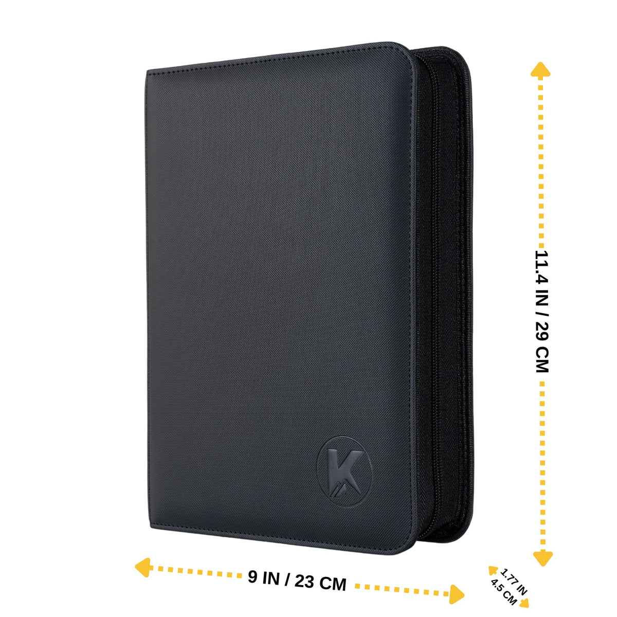 KUOOKING Top Loader Binder open pages showcase cards clearly for quick review.