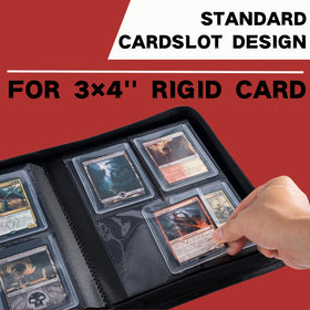 KUOOKING binder red scratch-resistant padding view highlighting protective padding.