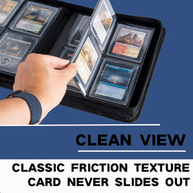 KUOOKING binder side-loading design for quick insertion and reading
