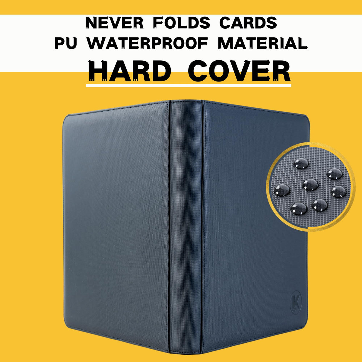 KUOOKING Top Loader Binder side-loading design enables easy access and organized storage.