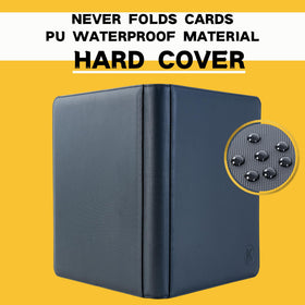 KUOOKING Top Loader Binder side-loading design enables easy access and organized storage.