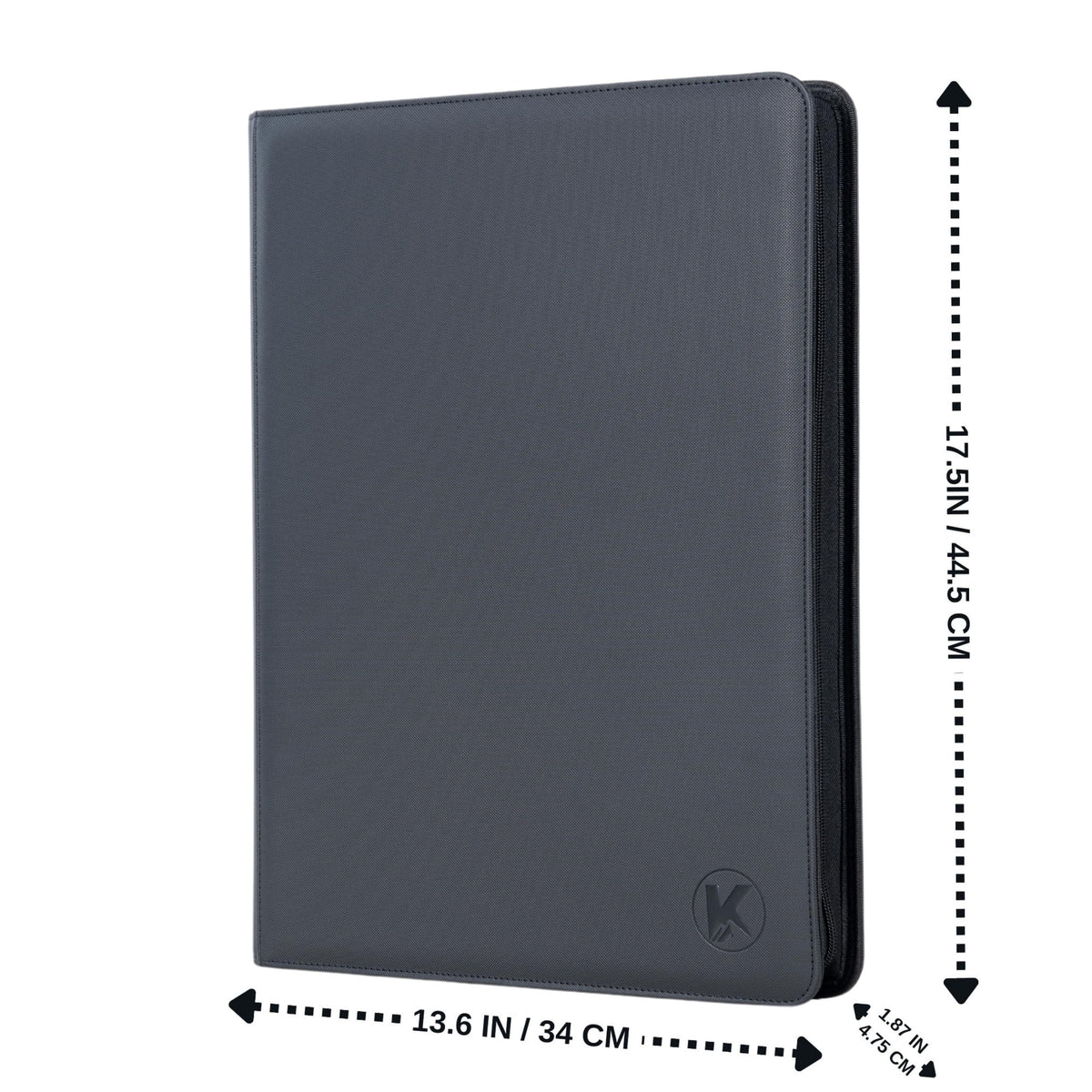 KUOOKING travel-ready binder holds a full collection on the go.