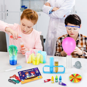 Kuovei Science Kit bottle-blowing balloons add playful science sessions.