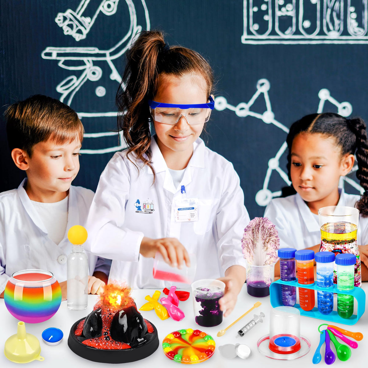 Kuovei Science Kit instructional guidance card supports step-by-step discovery.