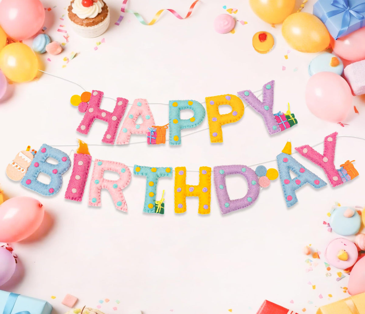 KUQJJQU birthday accessories set enhances party styling