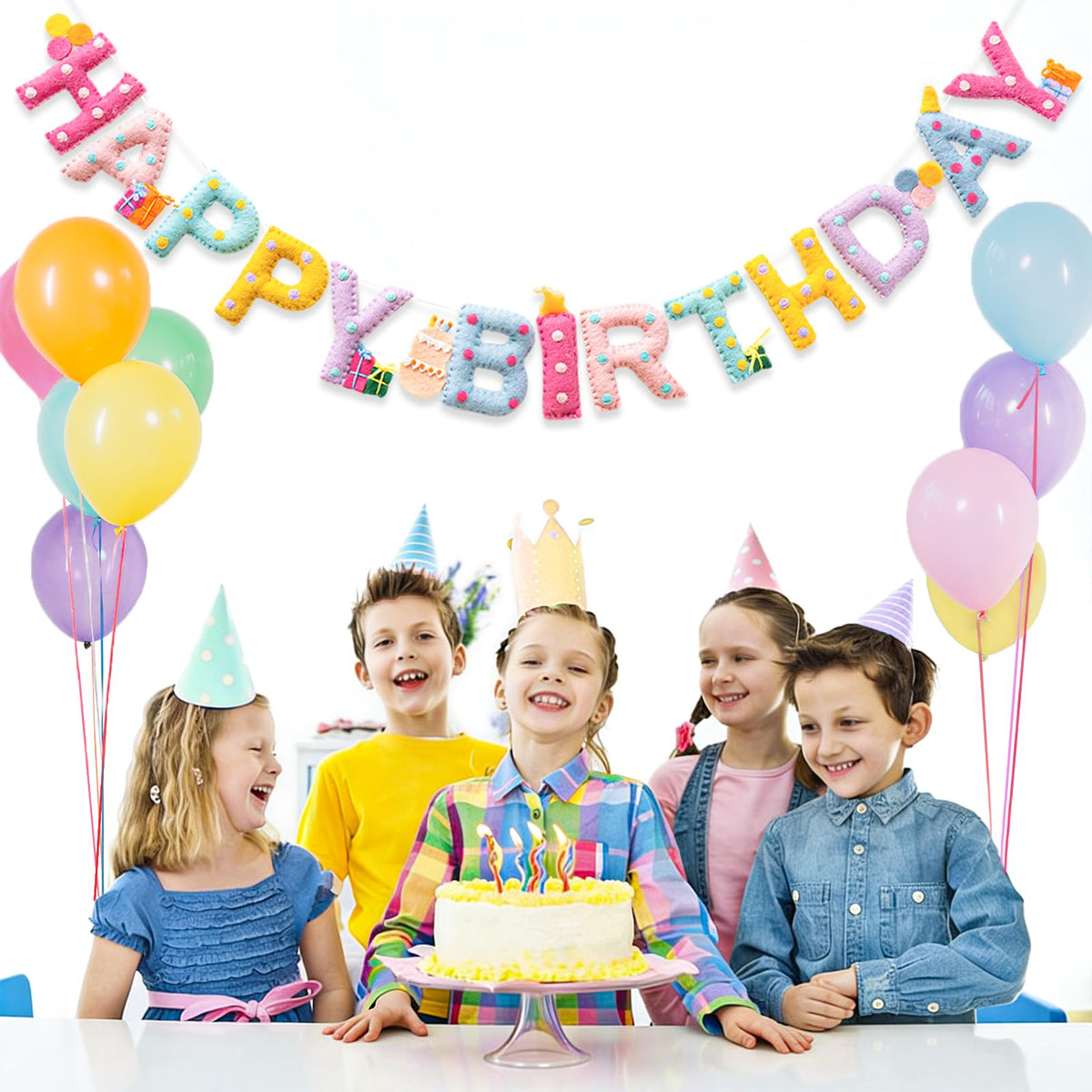 KUQJJQU reusable party decor reduces waste and saves time