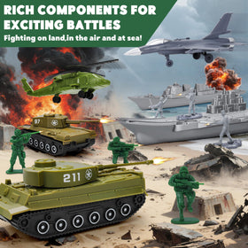 Kusntin Army Men figures for action-packed pretend play.