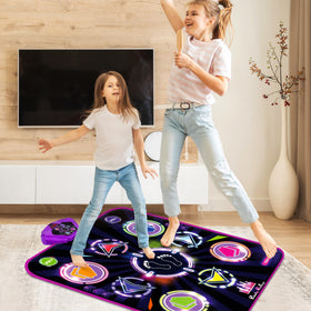 Kusntin Dance Mat with adjustable volume and built-in music for versatile play.