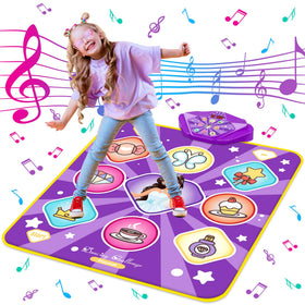 Kusntin Dance Mat with LED lights guides rhythm sessions for kids