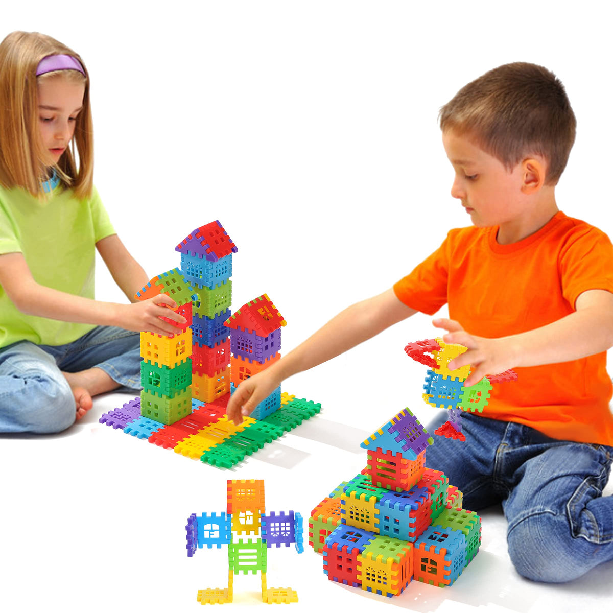 KUTOI educational blocks encourage spatial awareness and shape recognition during play