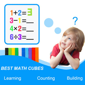 KUTOI Math Counting Cubes kid-friendly learning toy for classrooms and homeschool.
