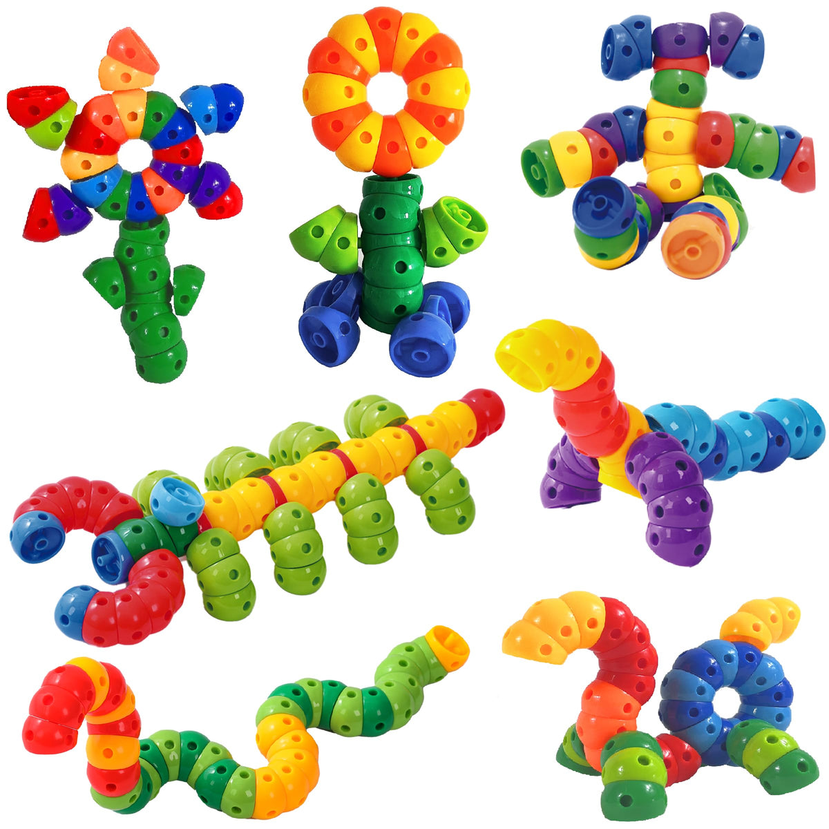KUTOI Snap n Twist tactile snaps boost fine motor skills.
