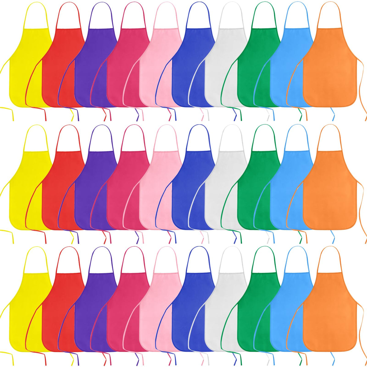 KUUQA Kids Aprons for painting protect clothing in vibrant color art sessions
