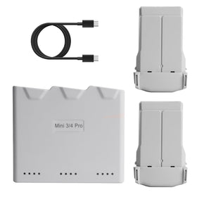 KUWATA Fly More Kit Plus 3850mAh batteries extend DJI Mini series flights