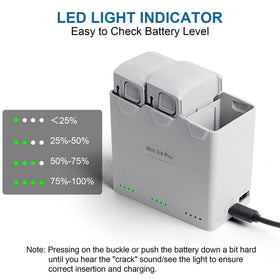 KUWATA 3850mAh battery installed on DJI Mini 3 Pro during use