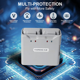 Power-bank function with USB-A port to charge other devices.