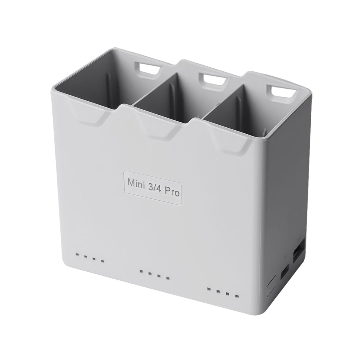 KUWATA two-way charging hub shown for DJI Mini 4 Pro, keeps batteries topped off during field work.