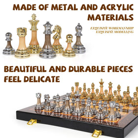 Kvintes 3.5-inch king with extra queens enables classic tournament setup.
