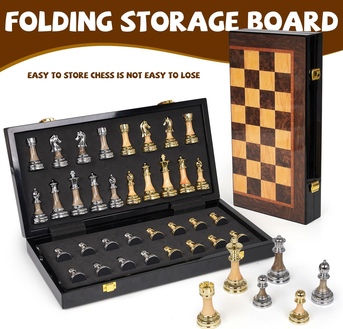 Kvintes felt-bottomed pieces protect surfaces during intense matches.