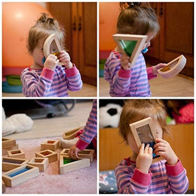 Kvintes family-friendly blocks facilitate quality playtime with caregivers.