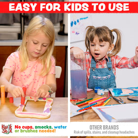 Kwik Stix dries in under 90 seconds for quick projects