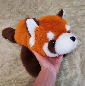 KWQBWQF red panda plush gift-ready for birthdays, valentines, or cozy nights.