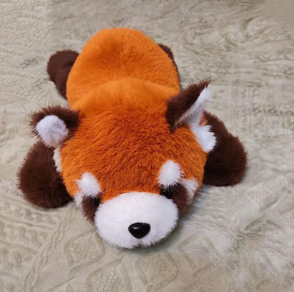KWQBWQF red panda plush home decor accent on couch or shelf.